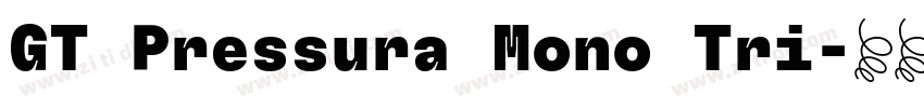 GT Pressura Mono Tri字体转换 GT Pressura Mono Tri字体转换